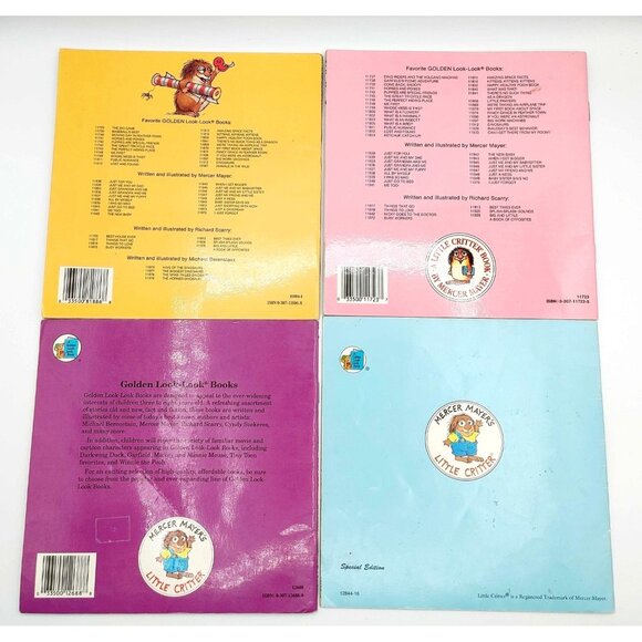 Lot of 4 Little Critter Mercer Mayer Books Children Kids Picture - Picture 2 of 2